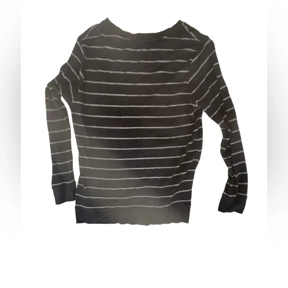 Disney Parks Minnie Mouse Red Polka Dot High Heel Striped Lightweight Sweater L - Picture 4 of 10